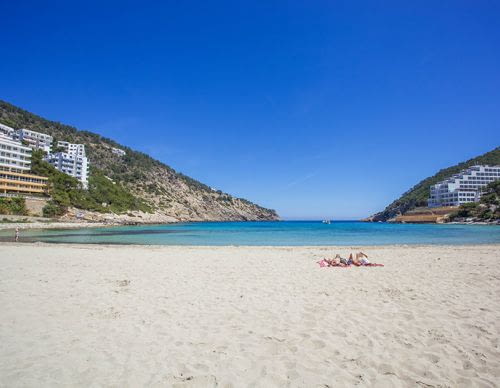 Cala Llonga Ibiza Popular Family Beach
