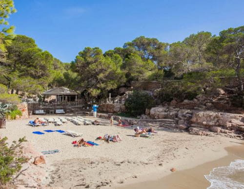 Get Wallpaper Cala Gracioneta Strand Ibiza Heerlijk Weggestopt Strand For Android Free